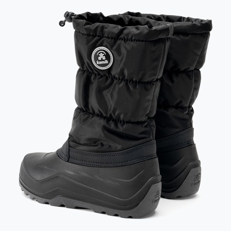Boys' trekking boots Kamik Snowcozy black 3