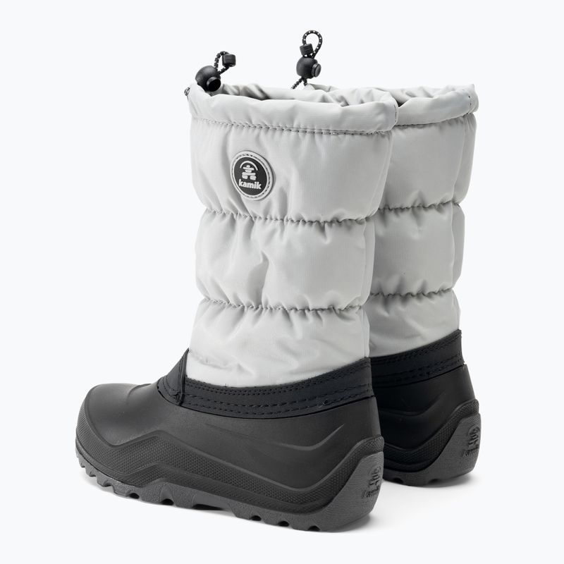 Boys' trekking boots Kamik Snowcozy light grey 3