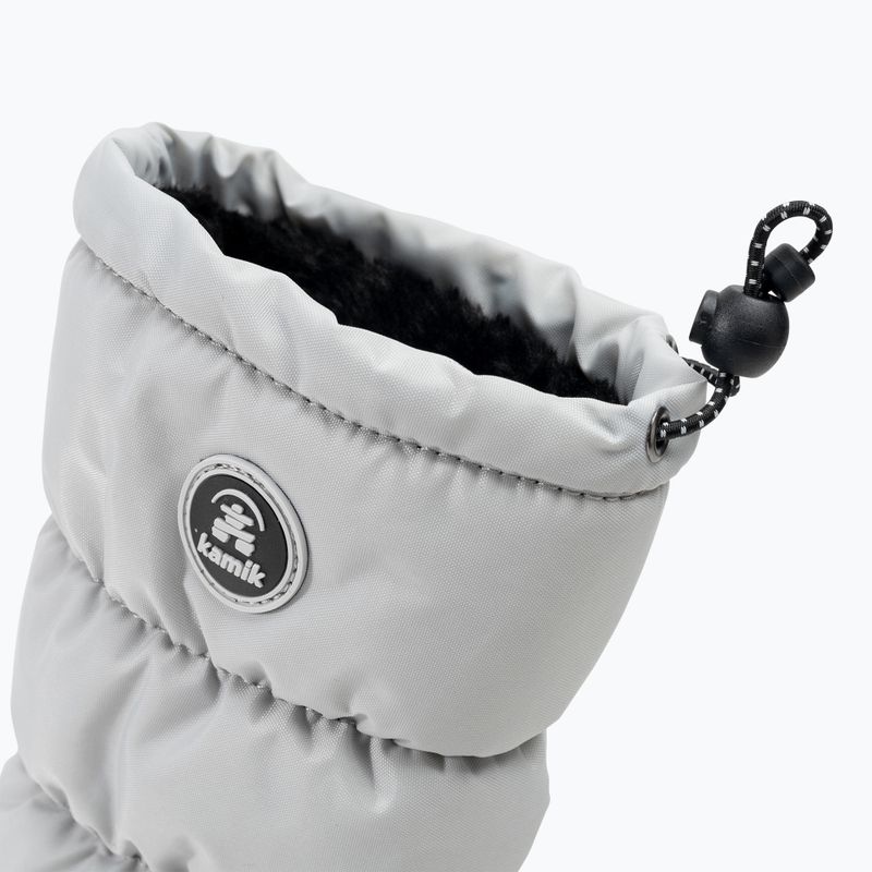 Boys' trekking boots Kamik Snowcozy light grey 8