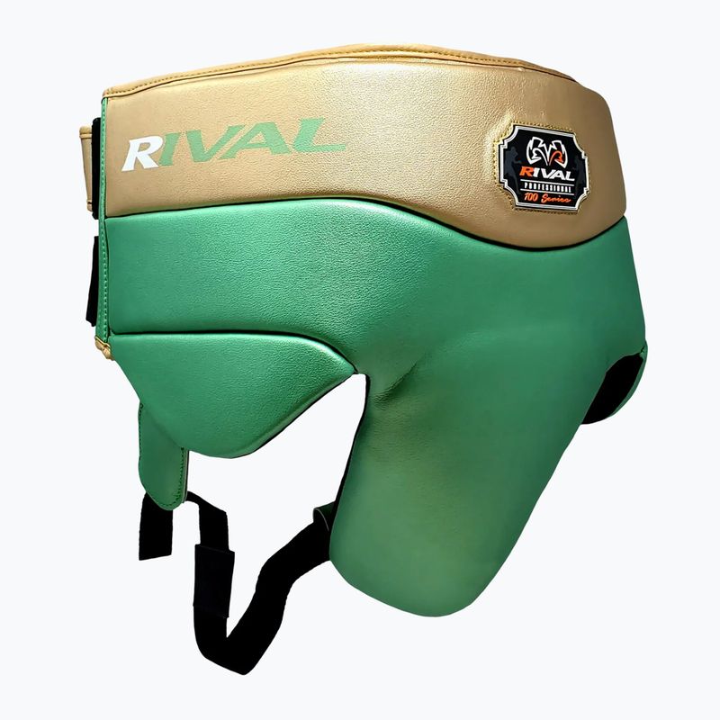 Crotch protector Rival RNFL100 Professional Protector green/gold 2