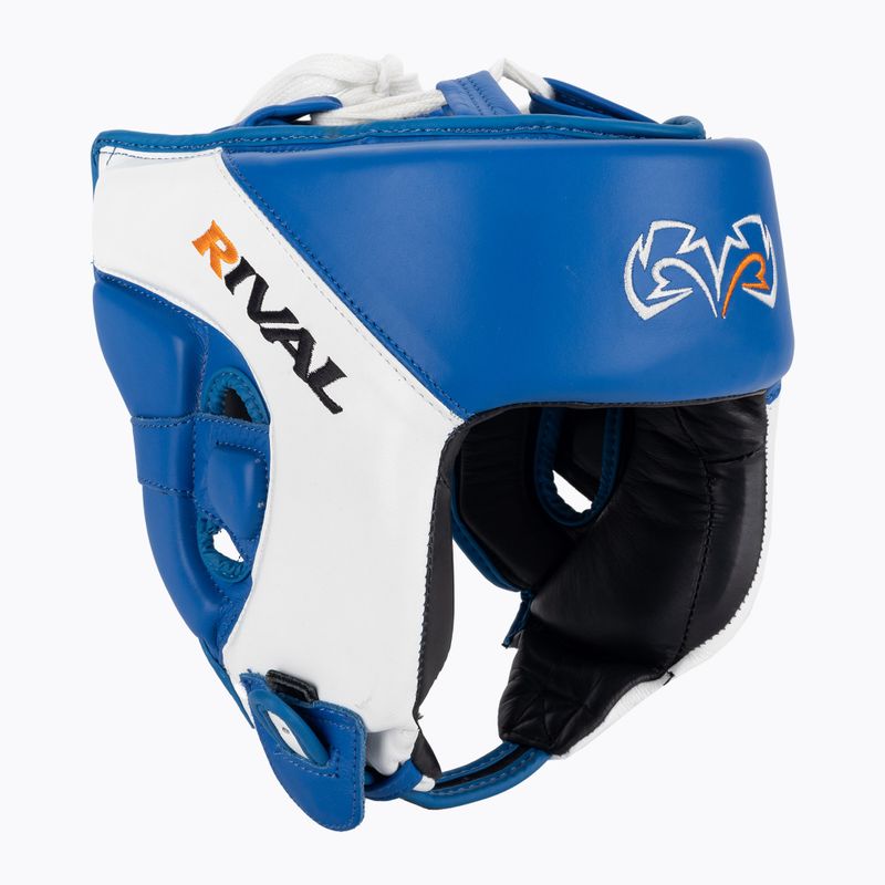 Rival Amateur Competition Headgear Boxing Helmet blue/white