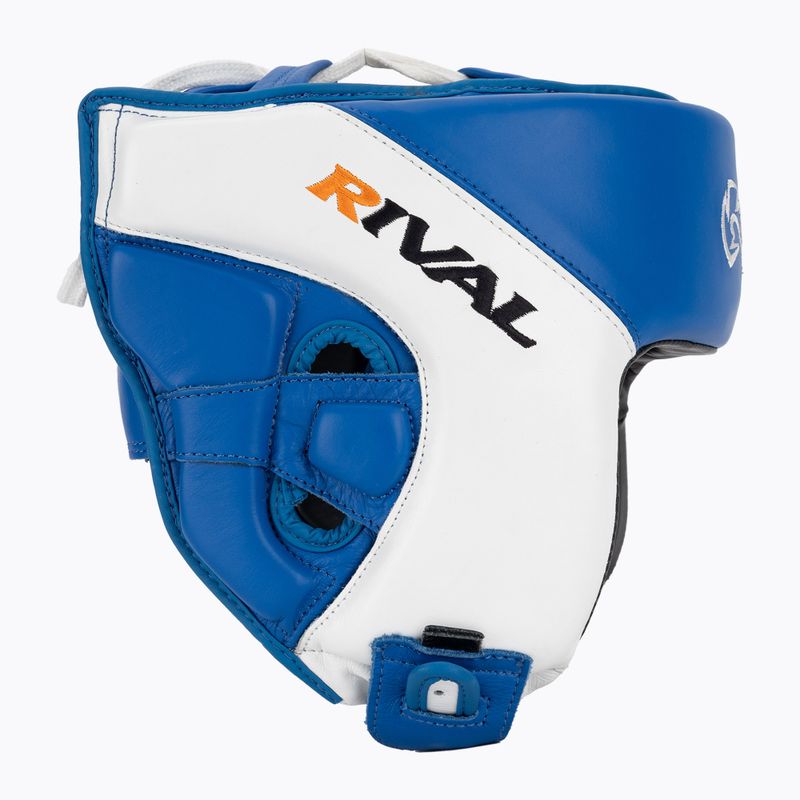Rival Amateur Competition Headgear Boxing Helmet blue/white 2
