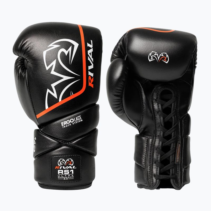 Boxing gloves Rival RS1 Ultra Sparring 2.0 black