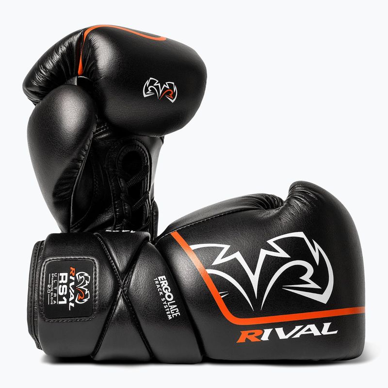 Boxing gloves Rival RS1 Ultra Sparring 2.0 black 2