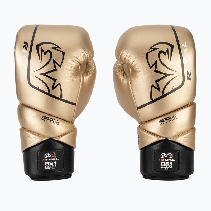 Boxing gloves Rival RS1 Ultra Sparring 2.0 gold 2