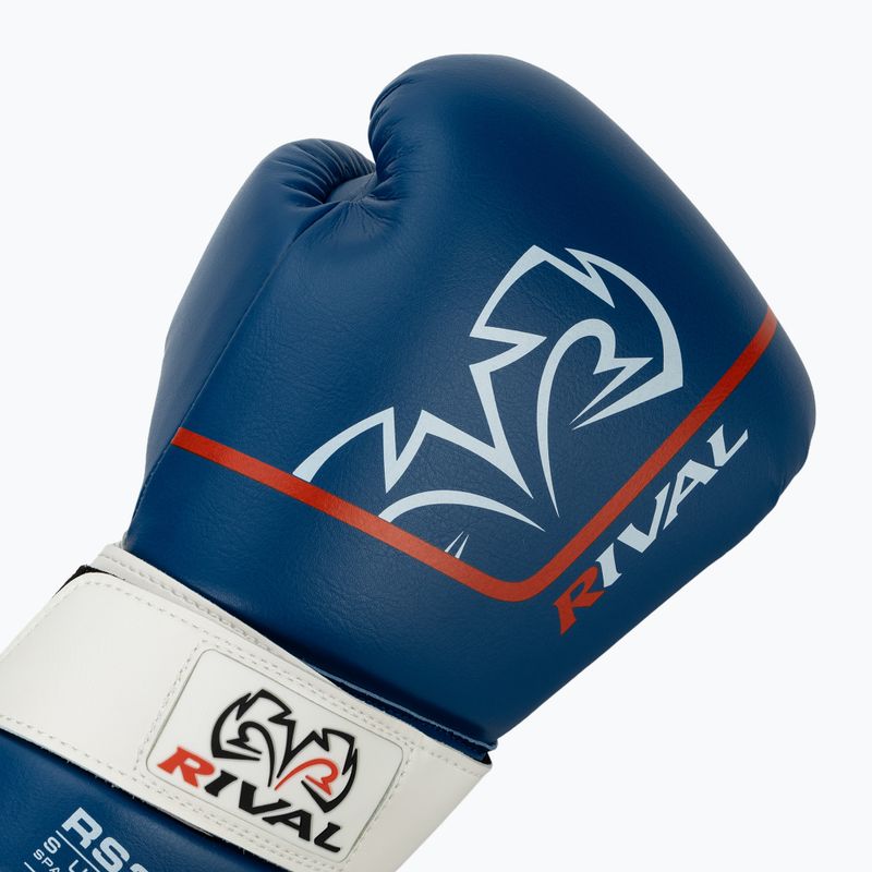 Boxing gloves Rival RS2V Super Sparring 2.0 blue 5