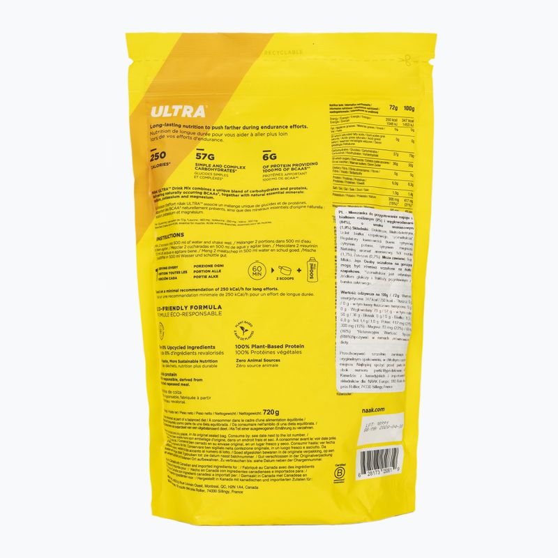 Energy drink Näak Ultra Drink Mix 720 g pineapple ginseng 2