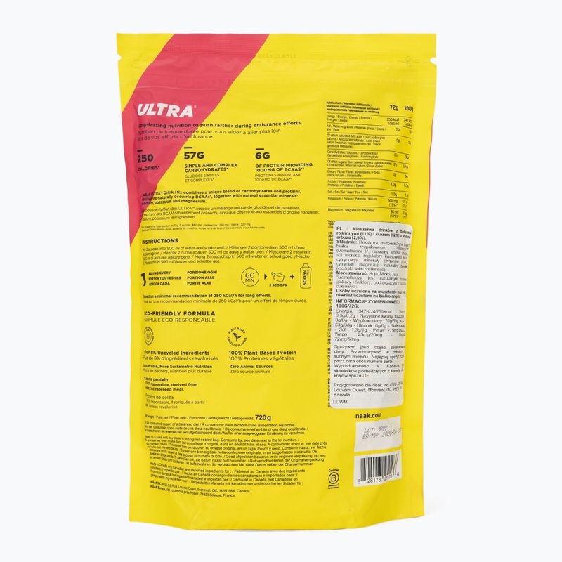 Energy drink Näak Ultra Drink Mix 720 g watermelon 2