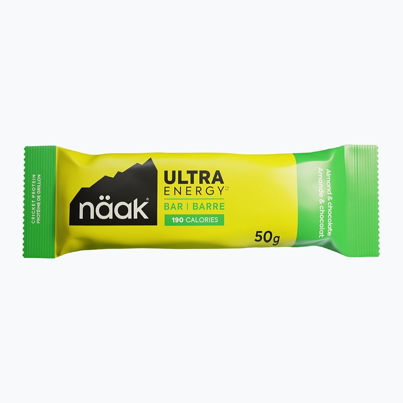 Näak Ultra Energy bar 50 g almond & chocolate