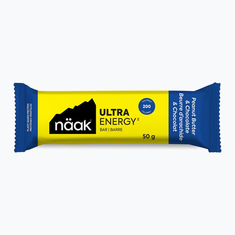 Näak Ultra Energy bar 50 g peanut butter & chocolate
