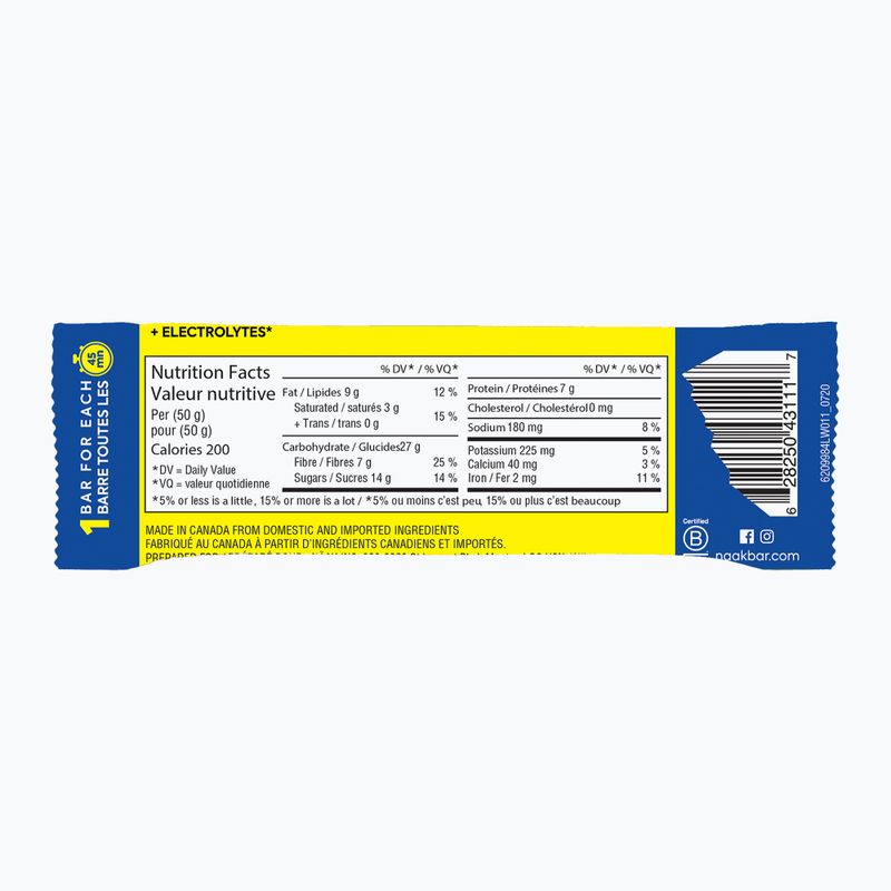 Näak Ultra Energy bar 50 g peanut butter & chocolate 2