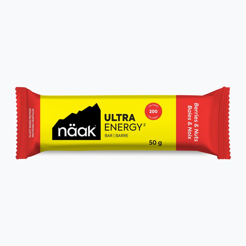 Näak Ultra Energy bar 50 g berries & nuts
