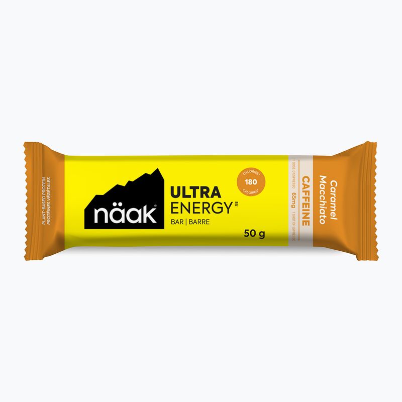 Näak Ultra Energy bar 50 g caramel macchiato