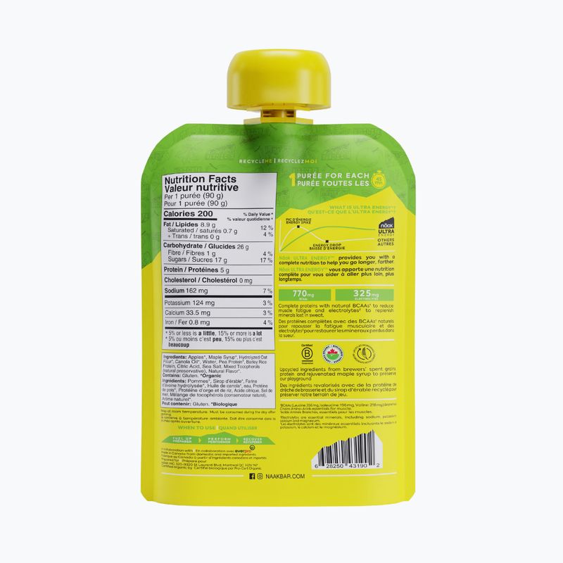 Näak Ultra Energy Gel 90 g apple & maple syrup 2