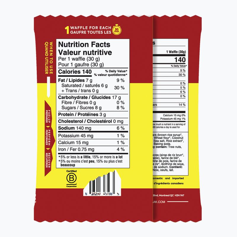 Näak Ultra Energy bar 30 g maple syrup 2
