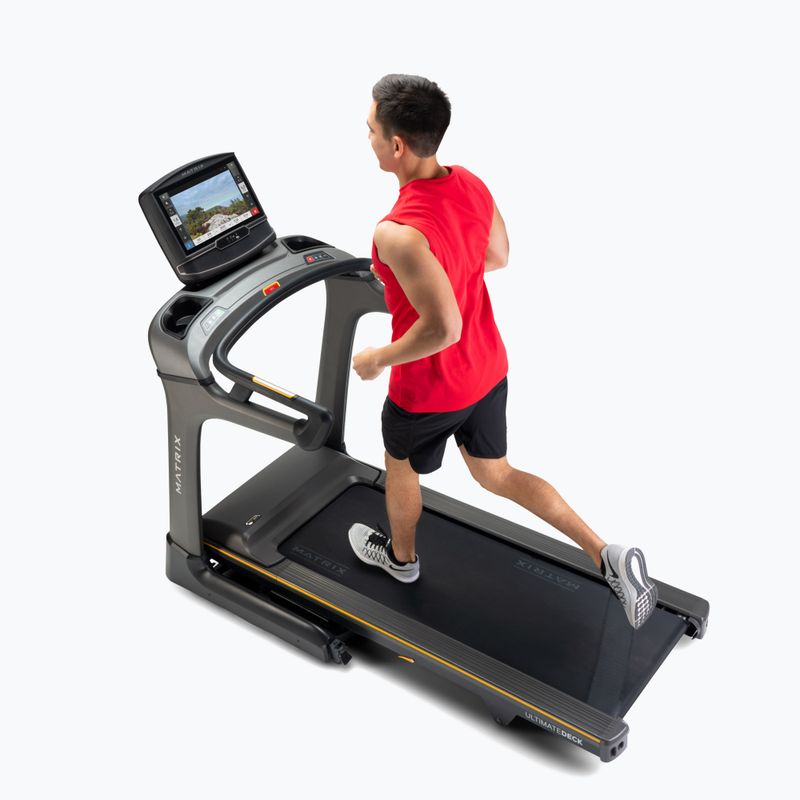 Electric treadmill Matrix Fitness TF30 XIR graphite grey 8