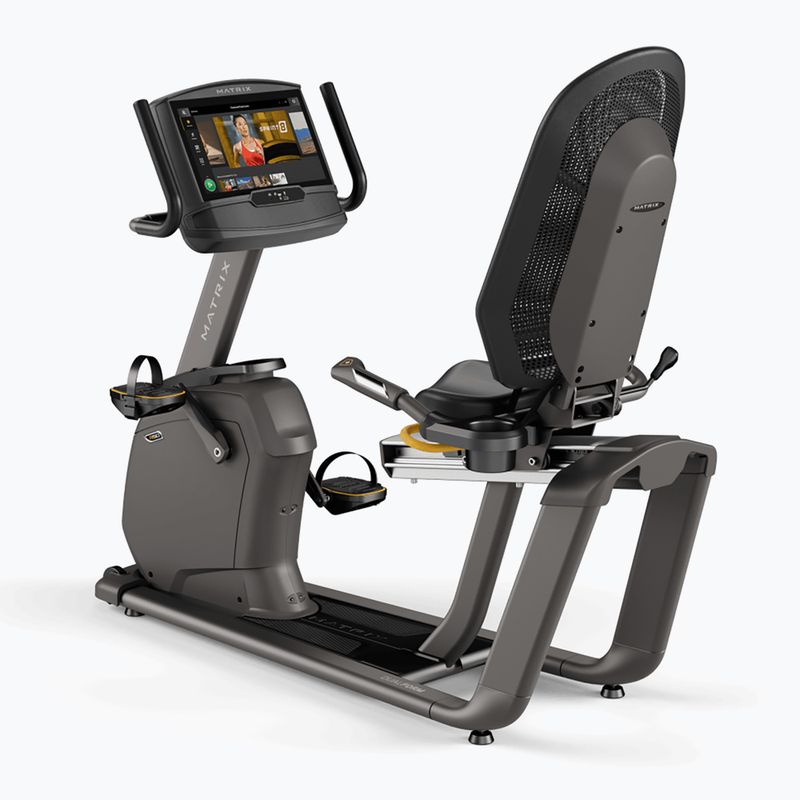 Matrix Fitness recumbent bike R50XIR-02 graphite grey 2
