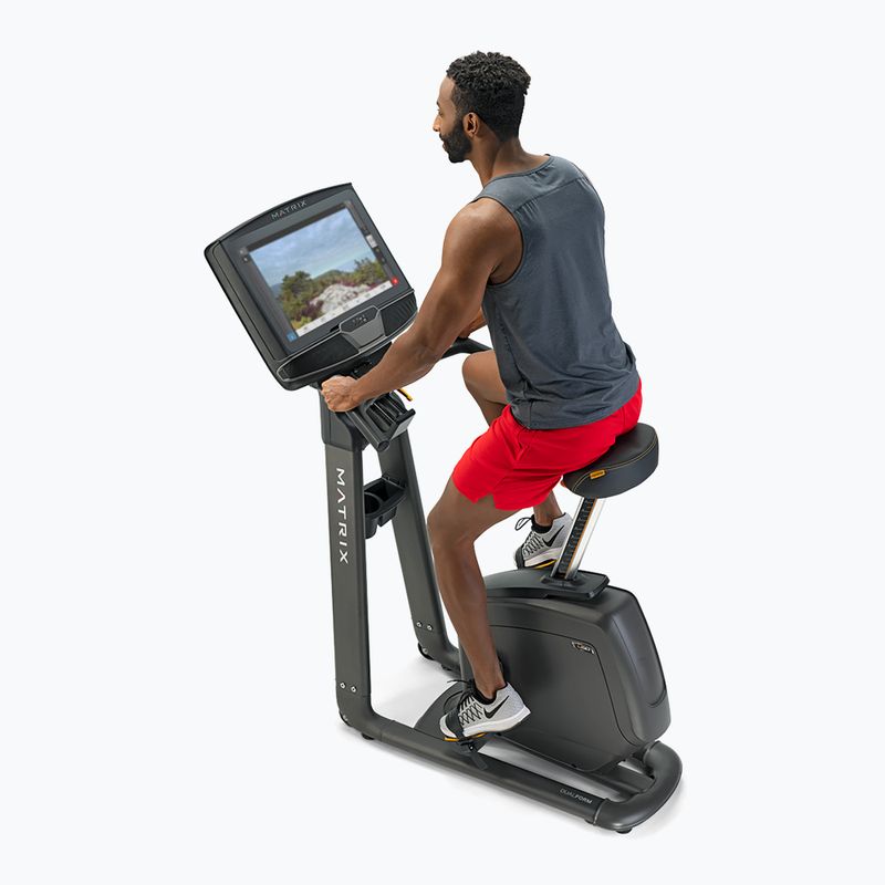 Matrix Fitness U50XUR-02 graphite grey stationary bike 5