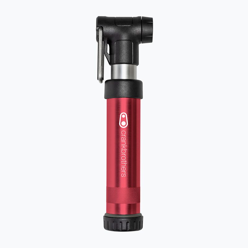 Crankbrothers Gem S 100 psi red bicycle pump