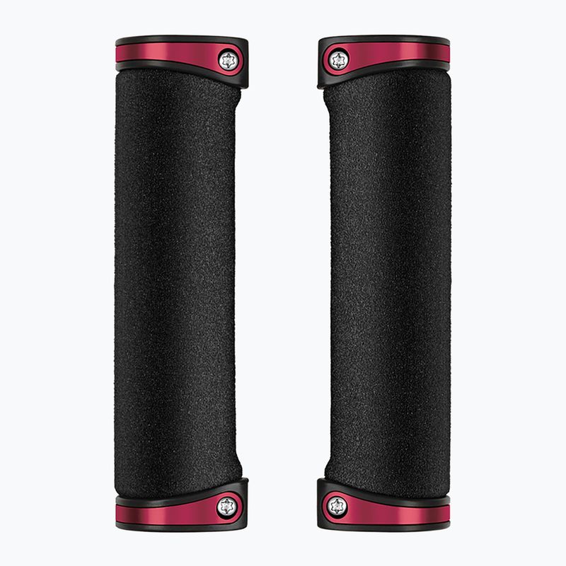 Crankbrothers handlebar grips Cobalt red