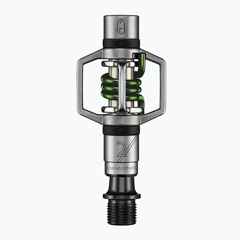 Crankbrothers Eggbeater 2 bicycle pedals black/green 5