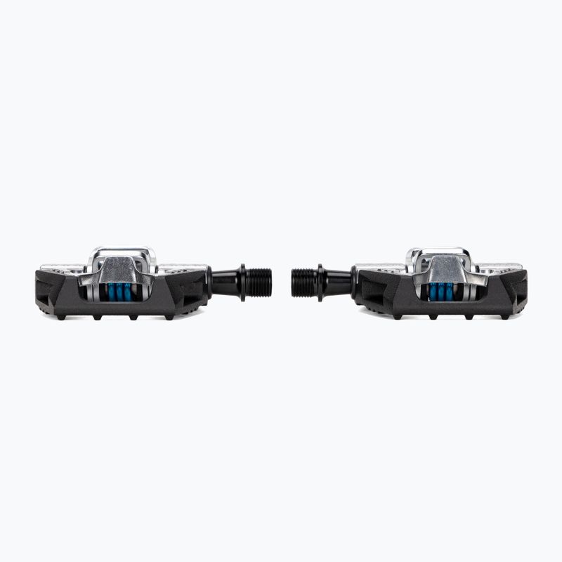 Crankbrothers Double Shot 2 black/silver/blue bicycle pedals 3