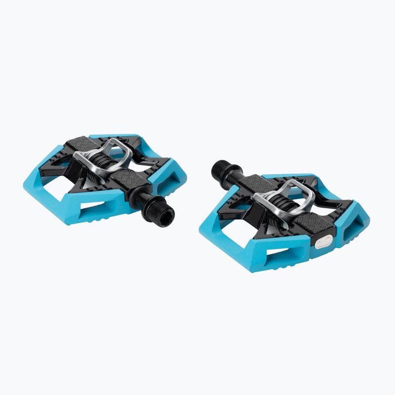 Bike pedals Crankbrothers Double Shot 2 light blue/black