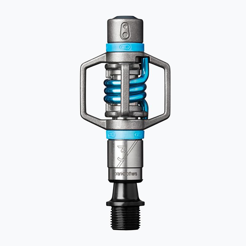 Crankbrothers Eggbeater 3 light blue/electric blue cycle pedals 5