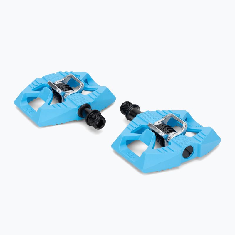 Bike pedals Crankbrothers Double Shot 1 light blue/black