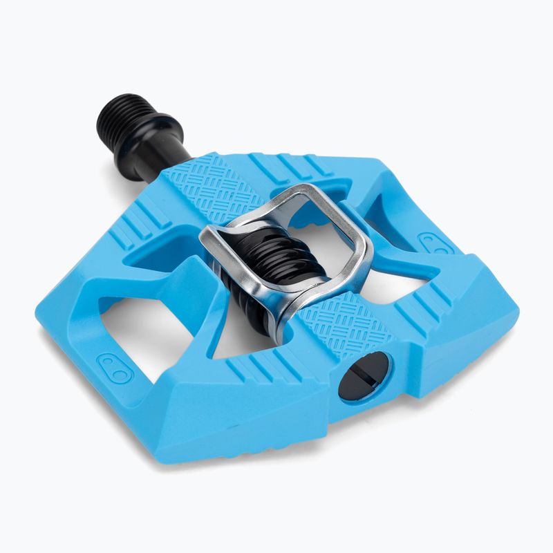 Bike pedals Crankbrothers Double Shot 1 light blue/black 5