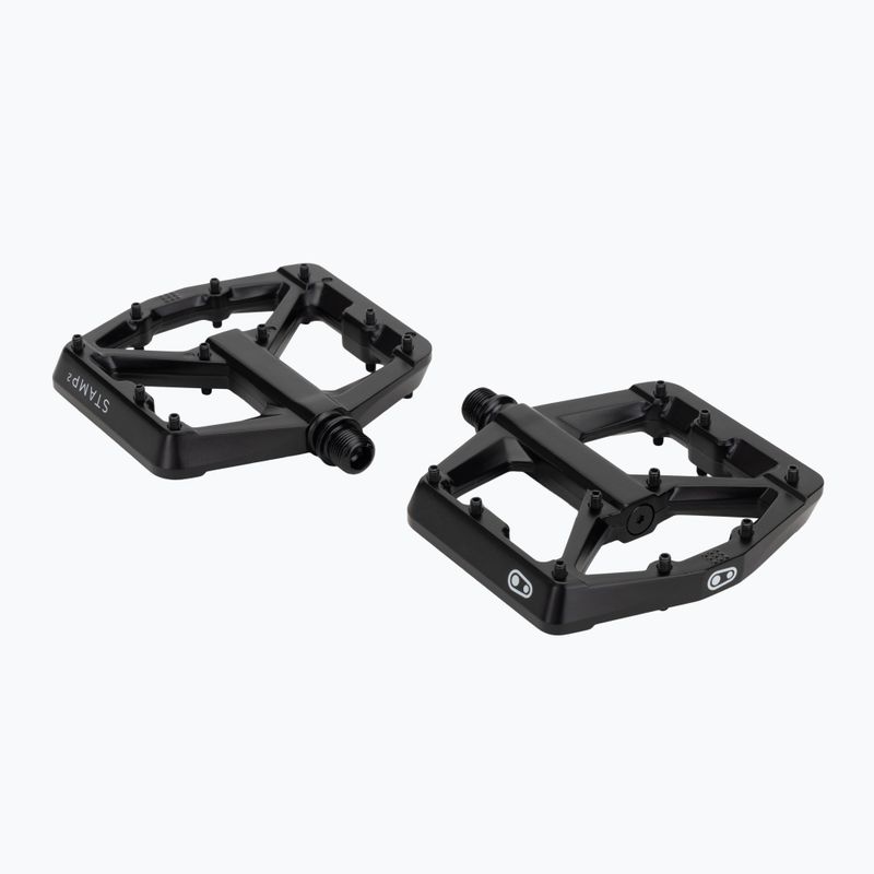 Crankbrothers Stamp 2 black bicycle pedals 2