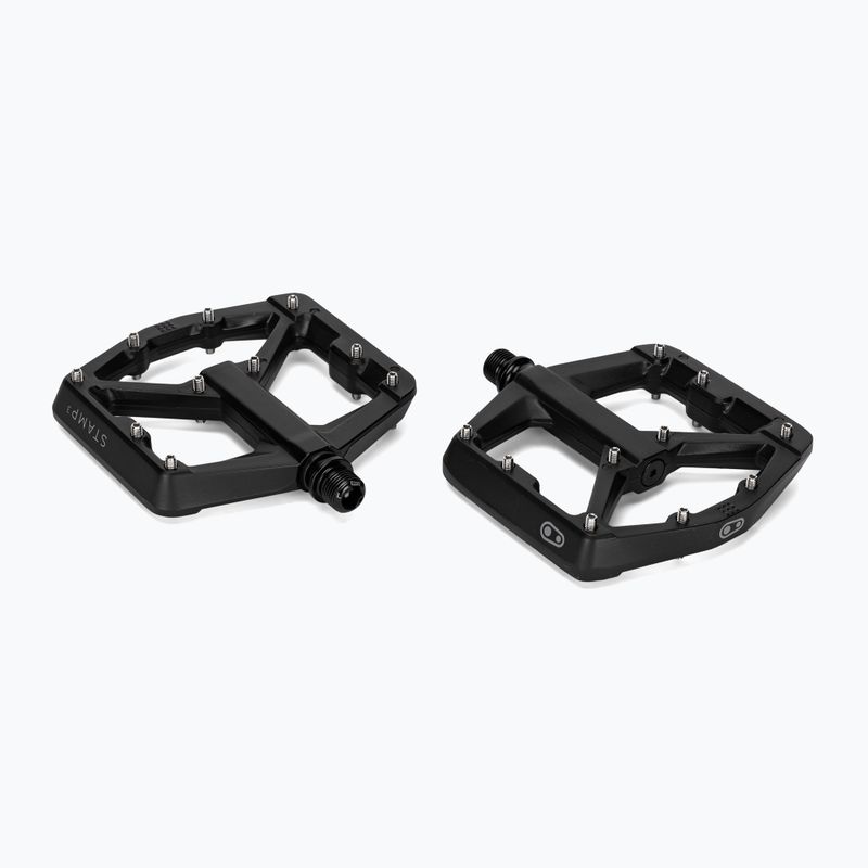 Crankbrothers Stamp 3 black magnesium bicycle pedals