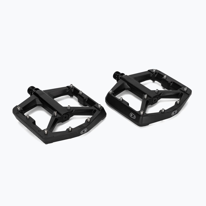 Crankbrothers Stamp 3 black magnesium bicycle pedals 2