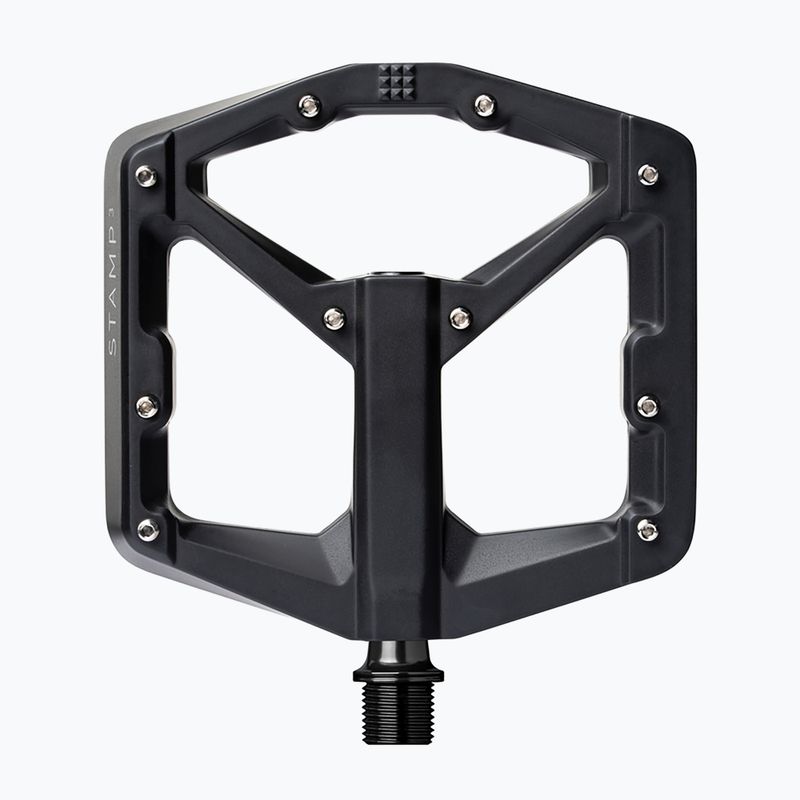 Crankbrothers Stamp 3 black magnesium bicycle pedals 4