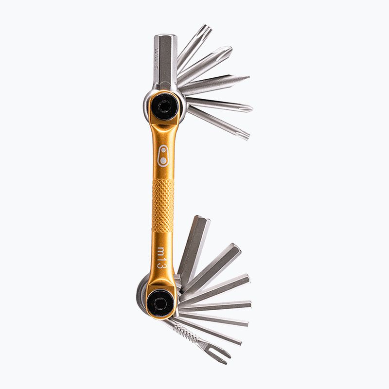 Crankbrothers Multitool 13 gold bicycle spanner 3