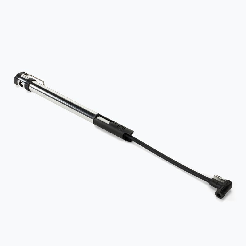 Crankbrothers Klic HV Mini Floor 110 psi silver bicycle pump 2