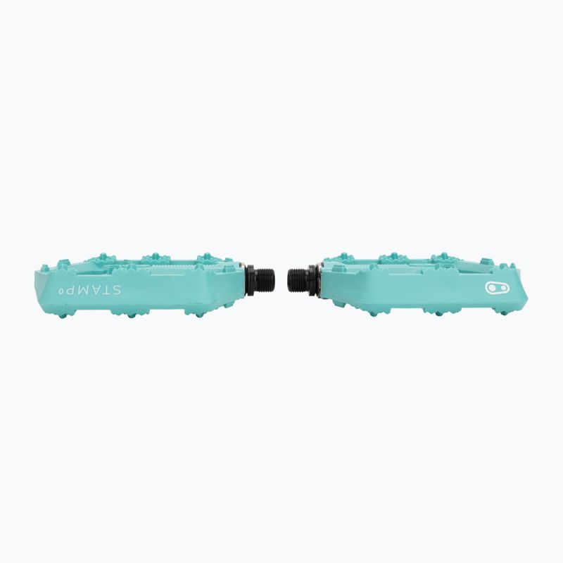 Bike pedals Crankbrothers Stamp 0 turquoise 3