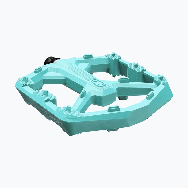 Bike pedals Crankbrothers Stamp 0 turquoise 2