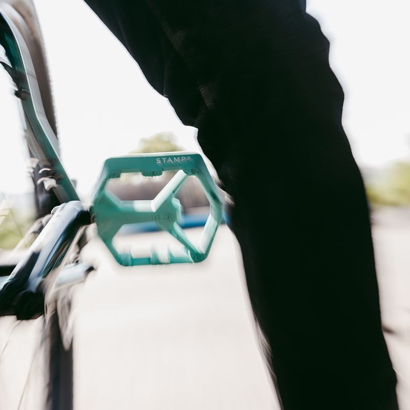 Bike pedals Crankbrothers Stamp 0 turquoise 6