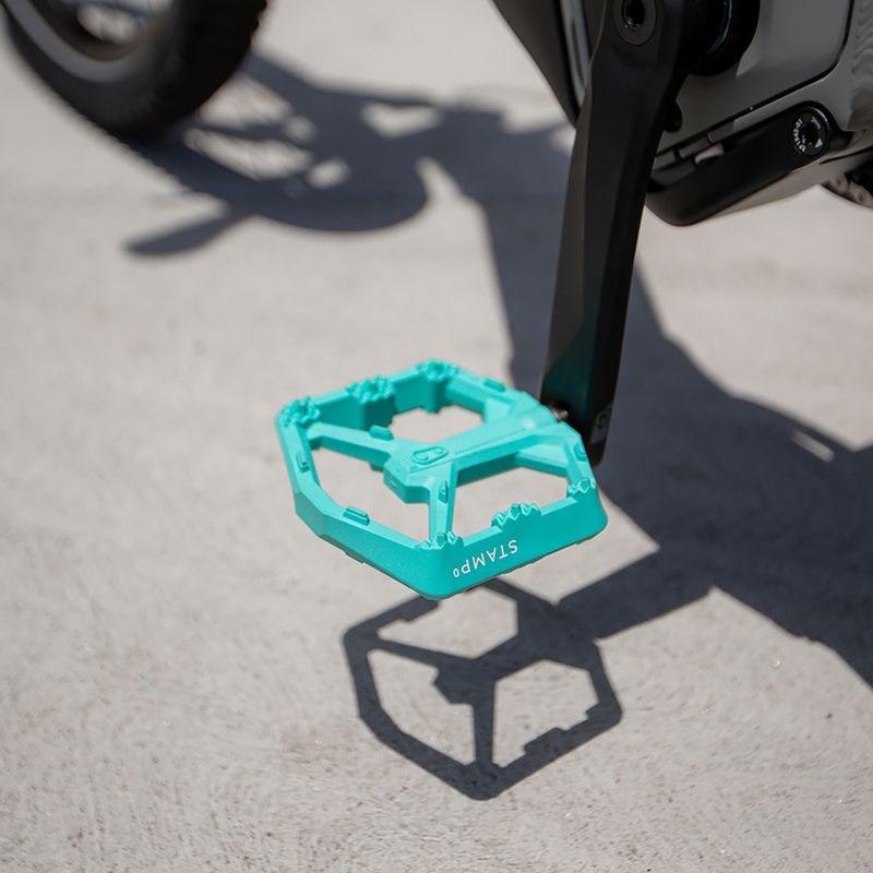 Bike pedals Crankbrothers Stamp 0 turquoise 7