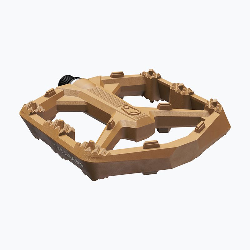 Bike pedals Crankbrothers Stamp 0 brown 2