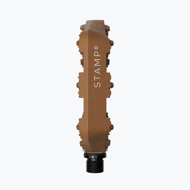 Bike pedals Crankbrothers Stamp 0 brown 3
