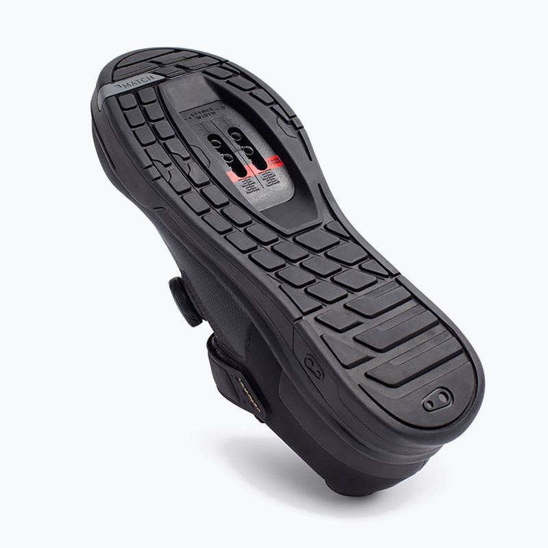 Cycling shoes MTB Crankbrothers Mallet BOA black/gold/black outsole 5