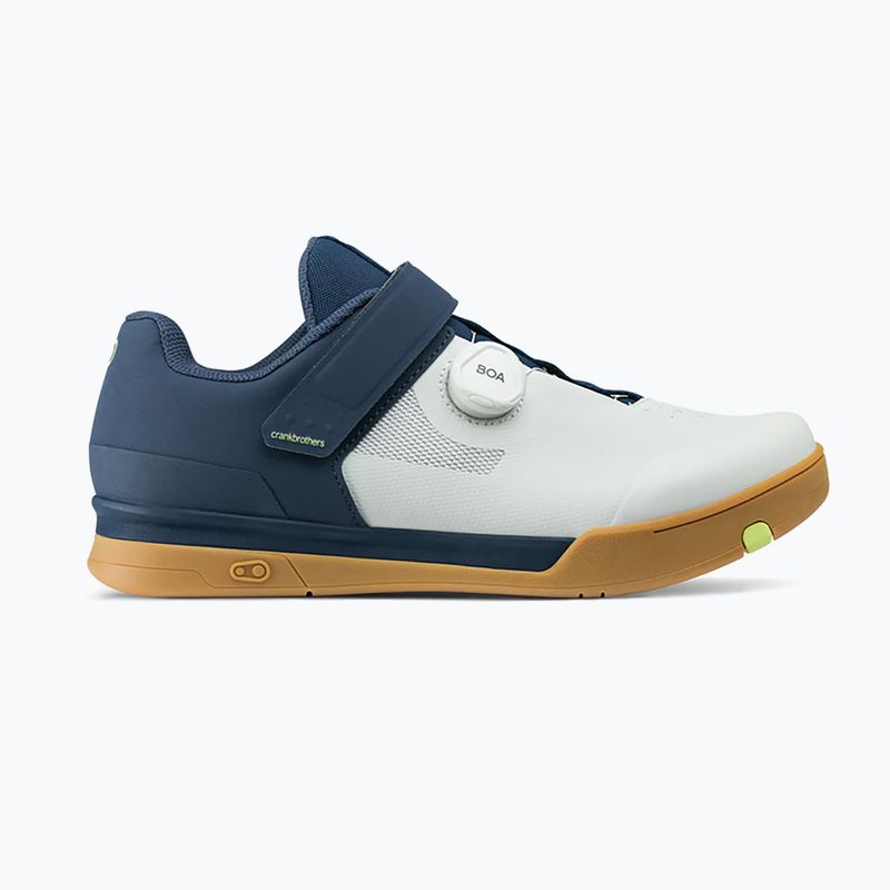 Cycling shoes MTB Crankbrothers Mallet BOA navy grey/gum outsole 8