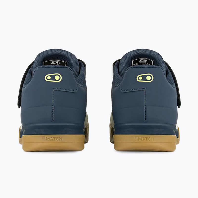 Cycling shoes MTB Crankbrothers Mallet BOA navy grey/gum outsole 11