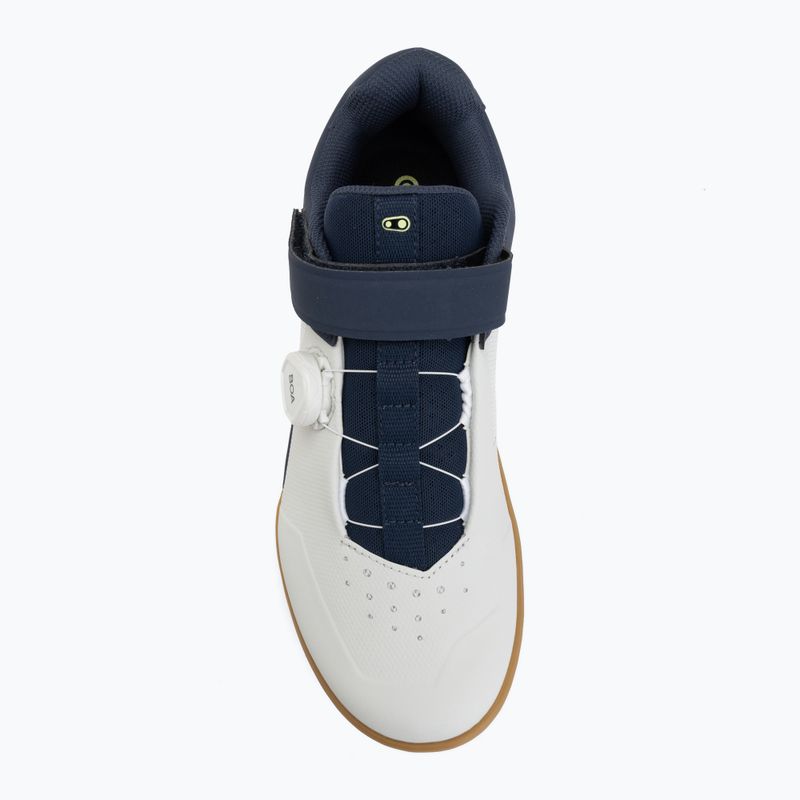 Cycling platform shoes Crankbrothers Stamp Boa navy grey/gum outsole 5