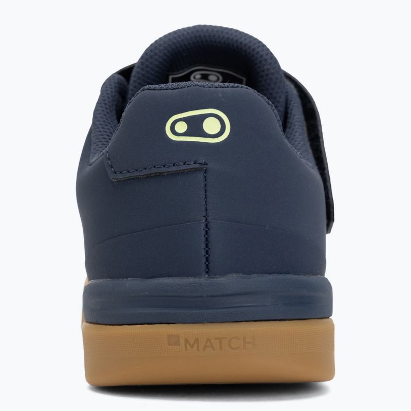 Cycling platform shoes Crankbrothers Stamp Boa navy grey/gum outsole 6