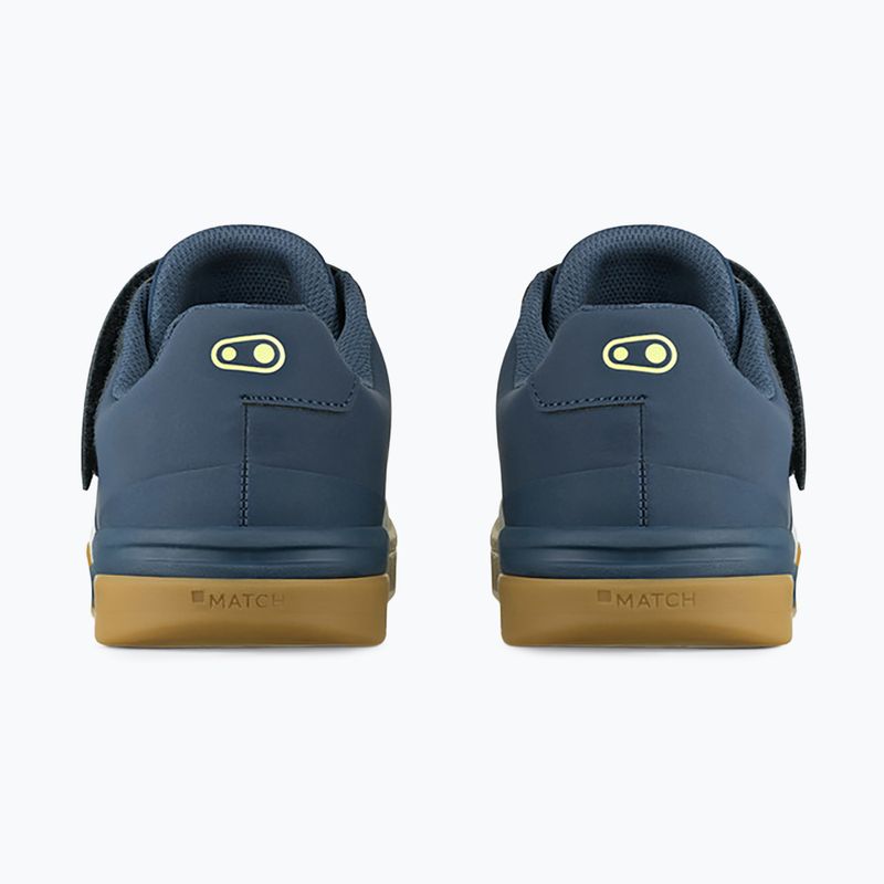 Cycling platform shoes Crankbrothers Stamp Boa navy grey/gum outsole 11