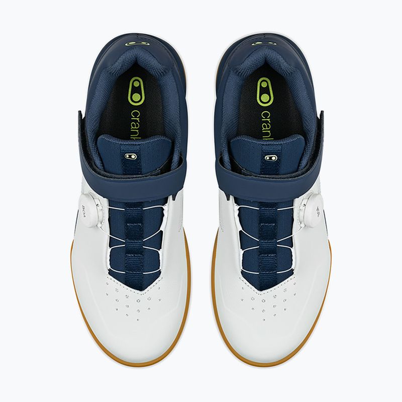 Cycling platform shoes Crankbrothers Stamp Boa navy grey/gum outsole 13