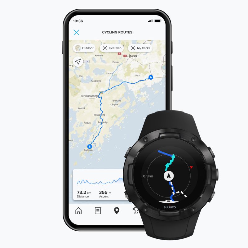 Suunto 5 G1 black SS050299000 watch 5